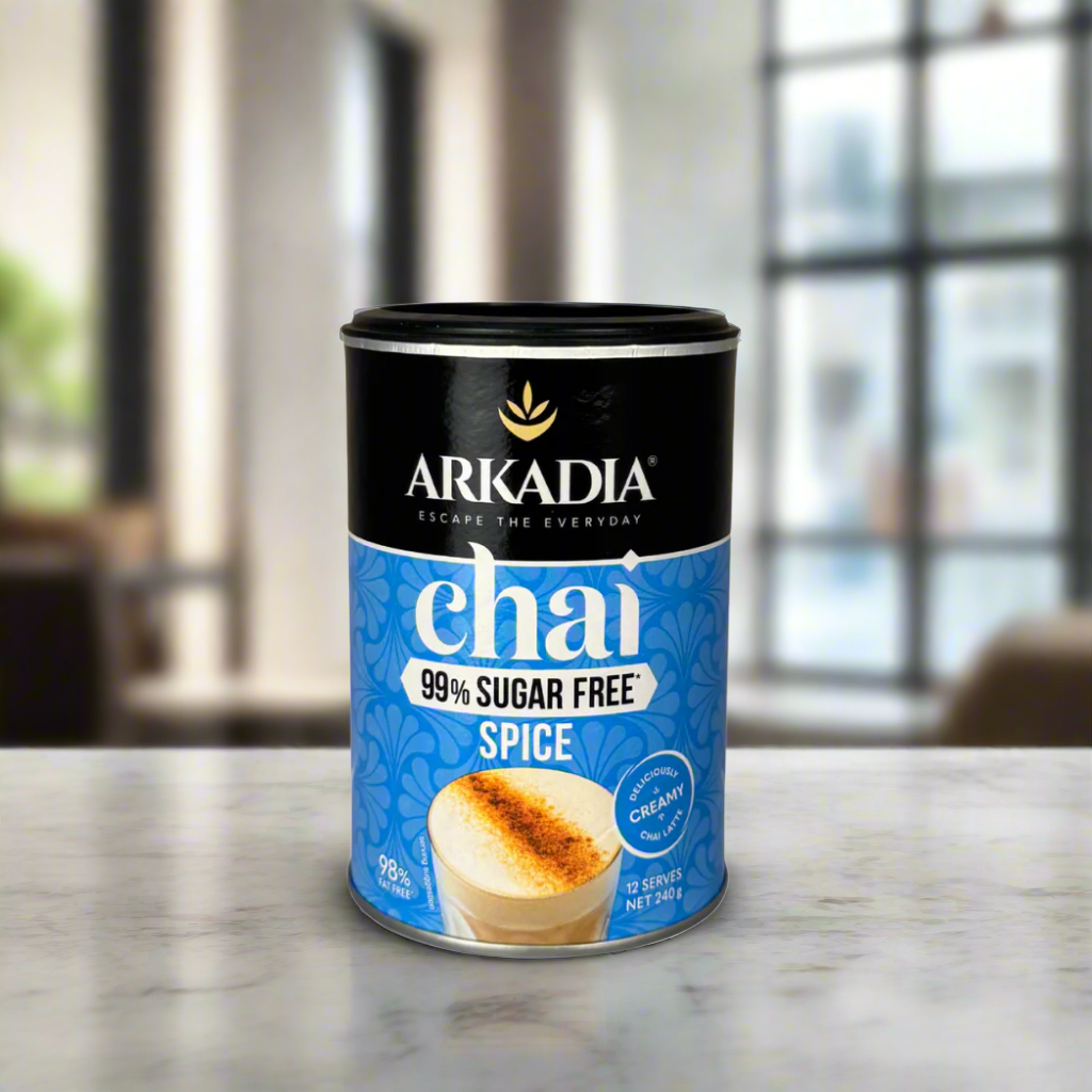 Arkadia Chai Spice Sugar Free 240g tin
