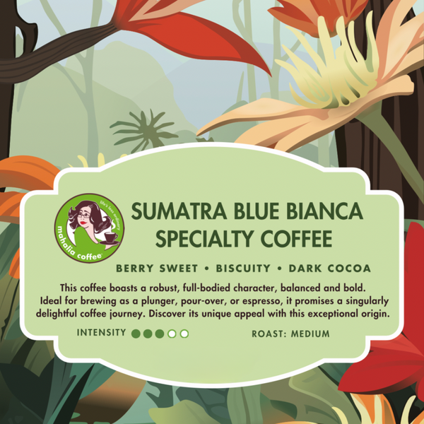 Sumatra Blue Bianca Specialty Coffee by Mahalia Coffee