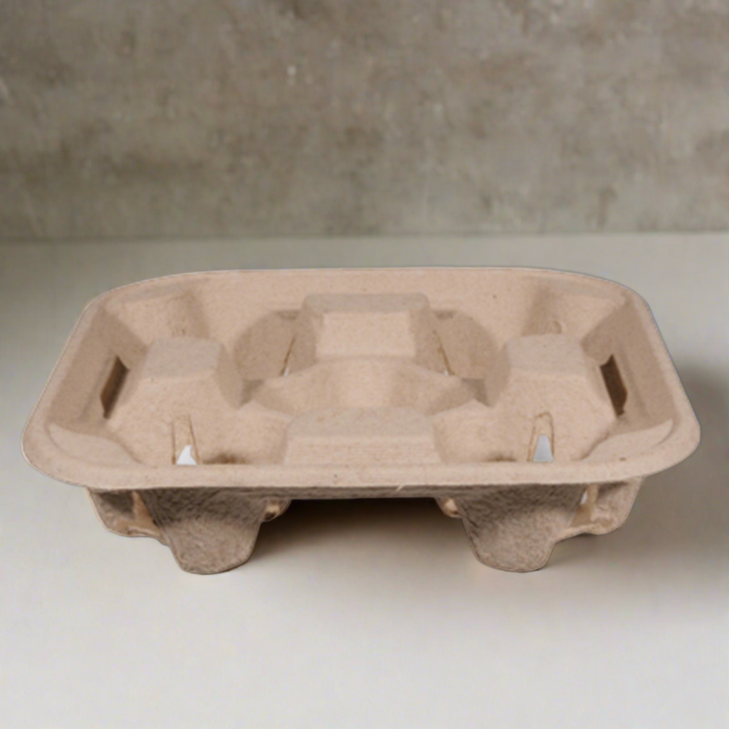 Takeaway 4 Cup Carry Tray 