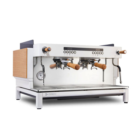 Crem EX3 Espresso Machine  With shot timers and oak pannels