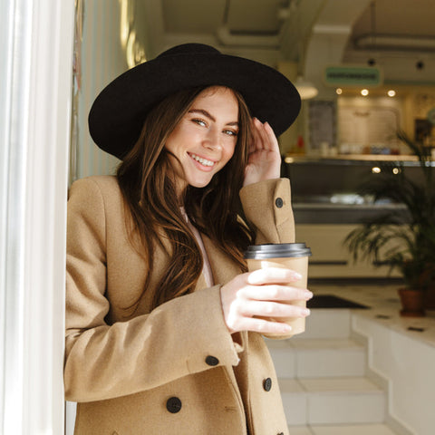 Freshly Roasted Coffee Beans in the coolng tray at Mahalia Coffee