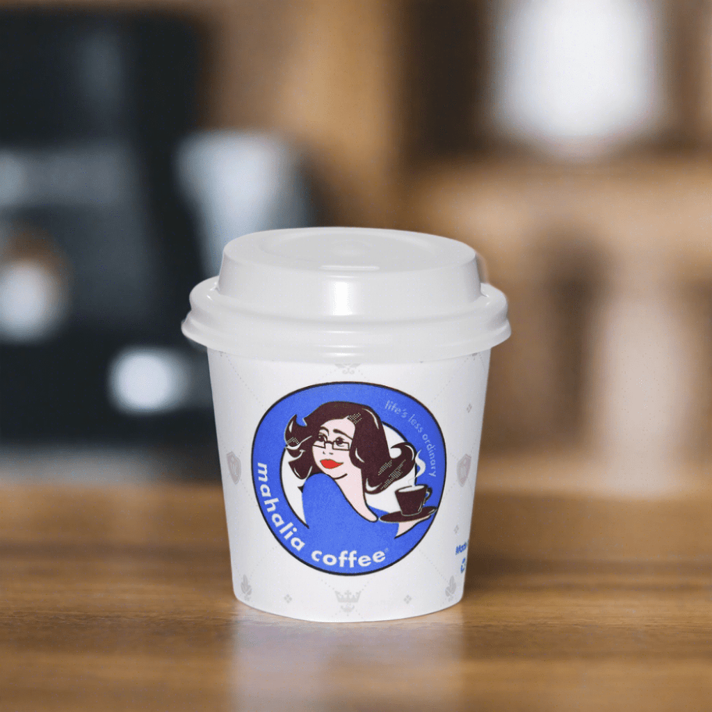 4oz Takeaway Coffee Cups and Lids - 100% Biodegradable – Specialty Coffee | Mahalia Coffee