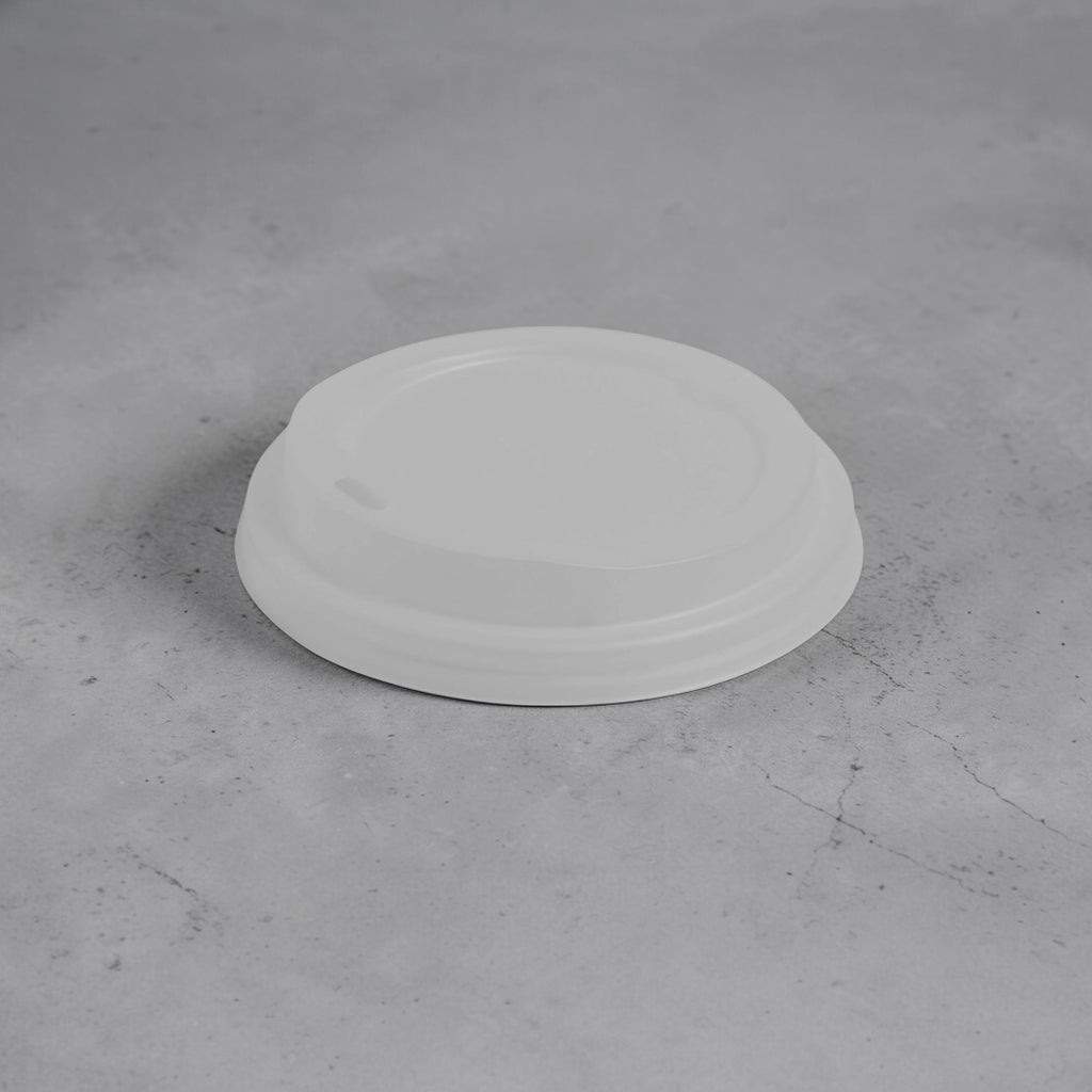 Compostable PLA Coffee Lids | Fits 8oz, 12oz & 16oz Takeaway Cups