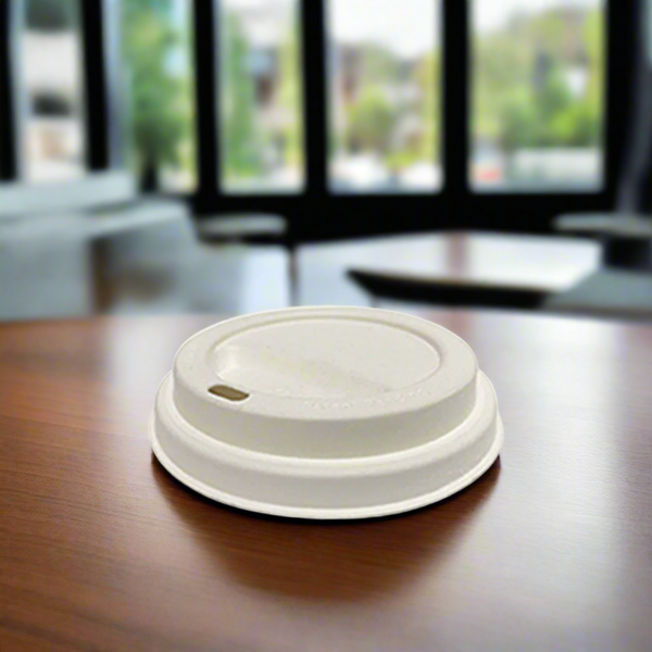 Takeaway Coffee Lids - Compostable Fit 8oz, 12oz and 16oz Cups