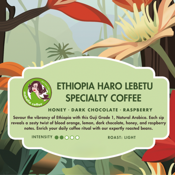 Ethiopian Haro Lebetu Guji Specialty Coffee by Mahalia Coffee