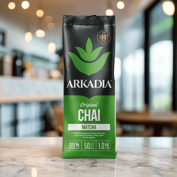 Arkadia Chai Matcha Tea - Green Tea & Spiced Chai Fusion – Specialty Coffee | Mahalia Coffee