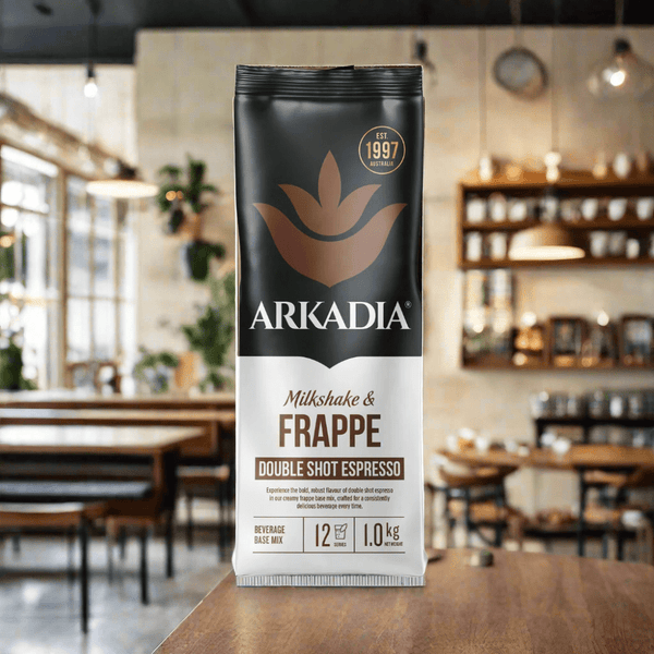 Arkadia Double Shot Espresso Coffee Frappe 1kg – Specialty Coffee | Mahalia Coffee