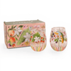 Bountiful Harvest Large Glass Tumbler - Set of 2 – Specialty Coffee | Mahalia Coffee