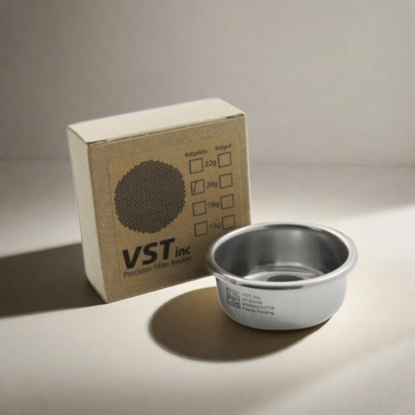 VST Precision Ridgeless Filter Basket Double - 20g – Specialty Coffee | Mahalia Coffee