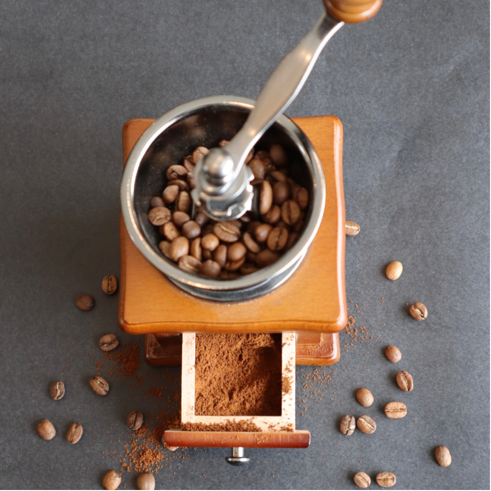 Hario Vintage Coffee Grinder Brewing at Home Mahalia Coffee