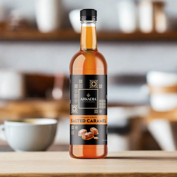 Arkadia Salted Caramel Syrup 750ml – Specialty Coffee | Mahalia Coffee