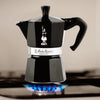 Bialetti Black Moka Express Pot - 3 Cup – Specialty Coffee | Mahalia Coffee